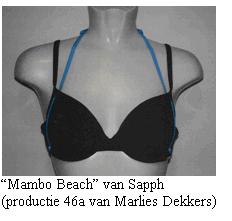 “Mambo Beach” van Sapph (productie 46a van Marlies Dekkers)